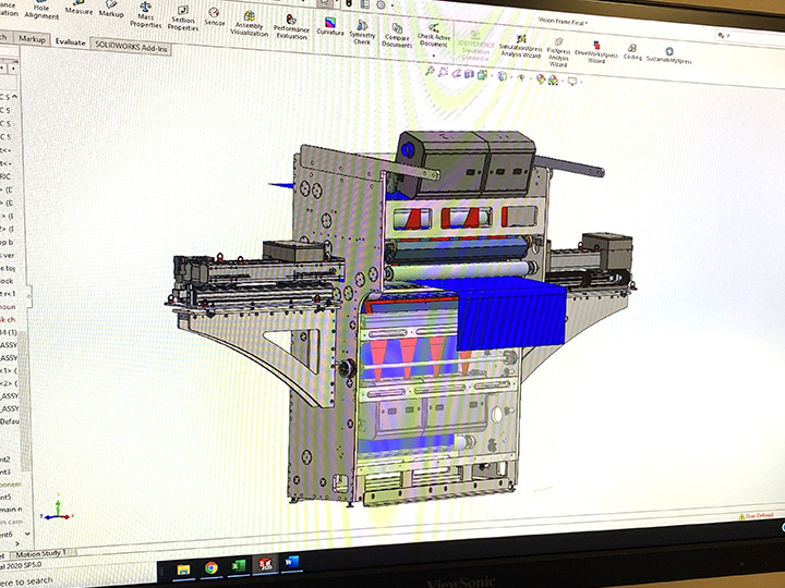 Industrial Machine Engineering CAD